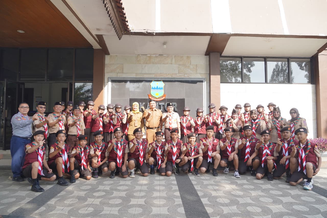 Bupati Garut Minta Kontingen Pramuka Tunjukan Prestasi di Jamnas 2026